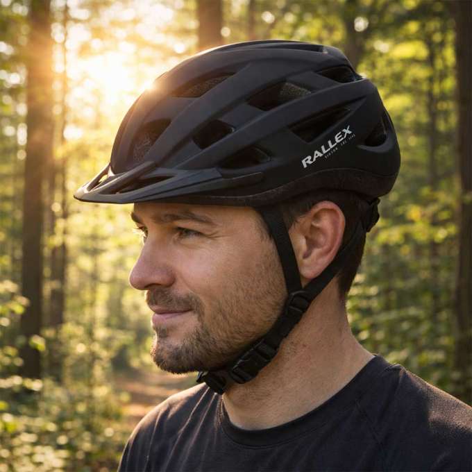 Nastaviteľná kvalitná cyklistická prilba na bicykel